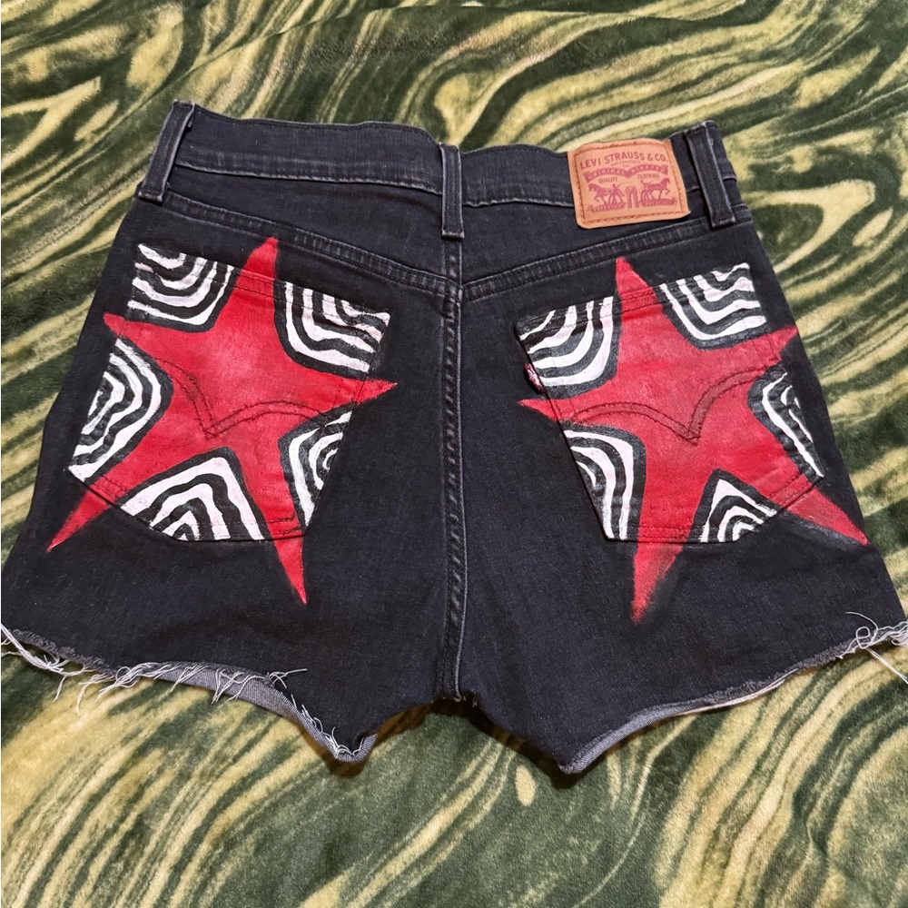 Hand painted Levi jeans! I LOVE these so much, never worn!